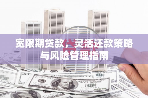 东台宽限期贷款，灵活还款策略与风险管理指南