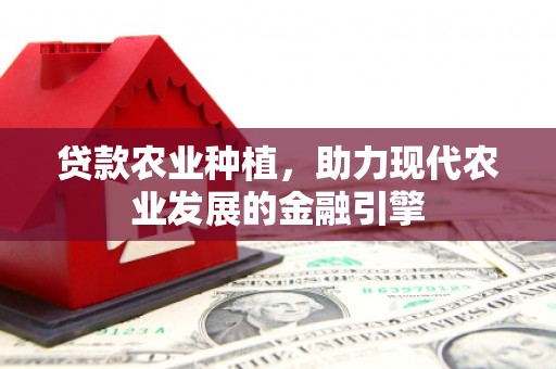 东台贷款农业种植，助力现代农业发展的金融引擎