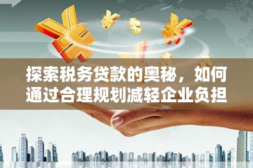 东台探索税务贷款的奥秘，如何通过合理规划减轻企业负担