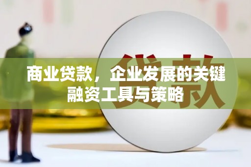 东台商业贷款，企业发展的关键融资工具与策略