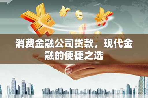 东台消费金融公司贷款，现代金融的便捷之选