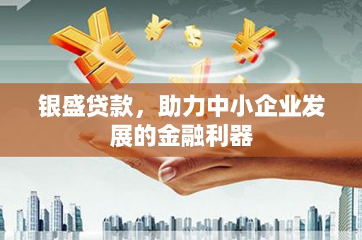 东台银盛贷款，助力中小企业发展的金融利器