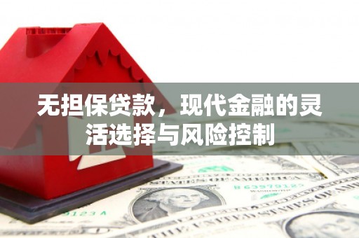 东台无担保贷款，现代金融的灵活选择与风险控制