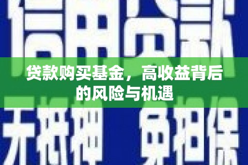 东台贷款购买基金，高收益背后的风险与机遇