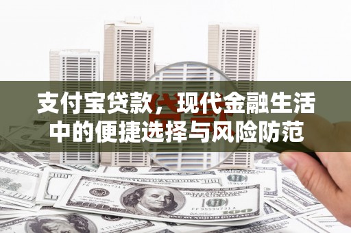 东台支付宝贷款，现代金融生活中的便捷选择与风险防范