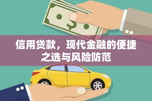 东台信用贷款，现代金融的便捷之选与风险防范