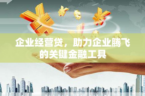 东台企业经营贷，助力企业腾飞的关键金融工具