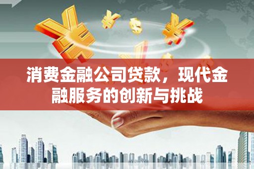 东台消费金融公司贷款，现代金融服务的创新与挑战