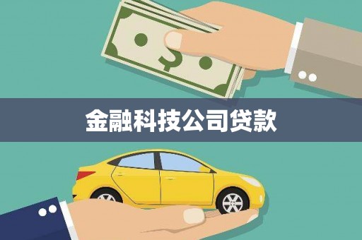 东台金融科技公司贷款