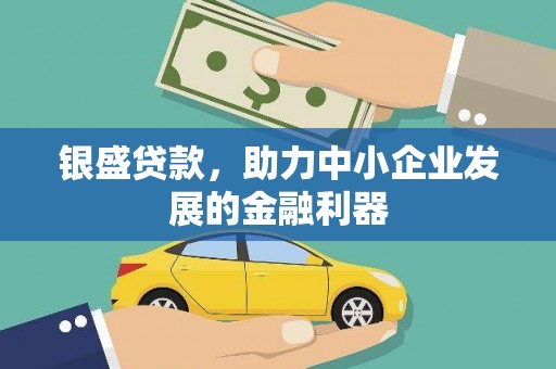 东台银盛贷款，助力中小企业发展的金融利器