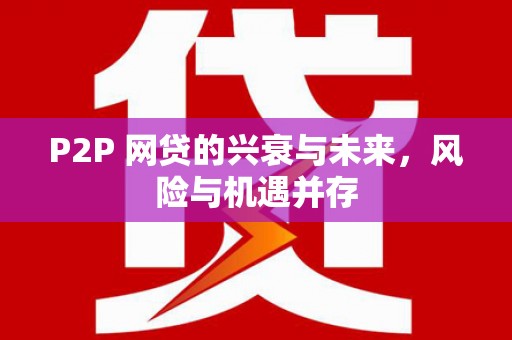东台P2P 网贷的兴衰与未来，风险与机遇并存
