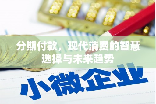 东台分期付款，现代消费的智慧选择与未来趋势