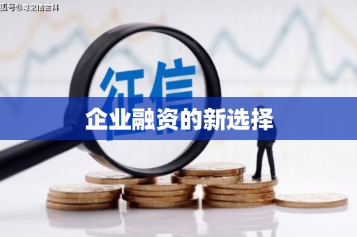 东台企业融资的新选择