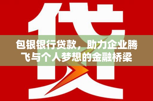 东台包银银行贷款，助力企业腾飞与个人梦想的金融桥梁