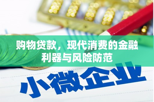 东台购物贷款，现代消费的金融利器与风险防范