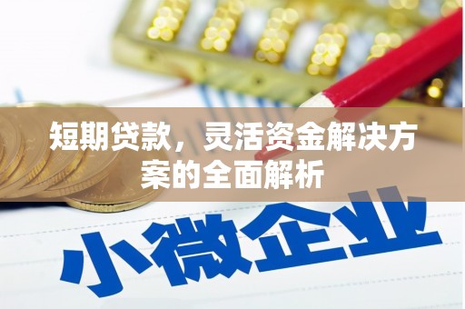 东台短期贷款，灵活资金解决方案的全面解析