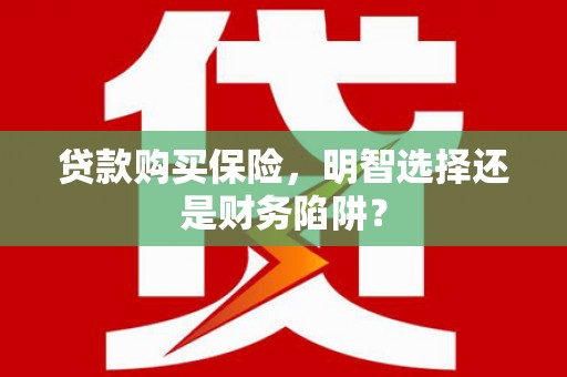 东台贷款购买保险，明智选择还是财务陷阱？