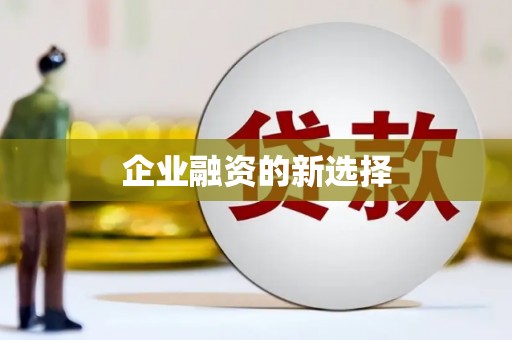 东台企业融资的新选择