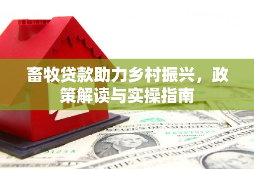 东台畜牧贷款助力乡村振兴，政策解读与实操指南