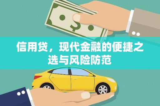 东台信用贷，现代金融的便捷之选与风险防范