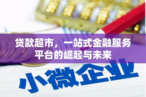 东台贷款超市，一站式金融服务平台的崛起与未来