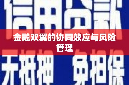 东台金融双翼的协同效应与风险管理