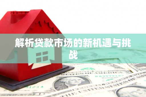 东台解析贷款市场的新机遇与挑战