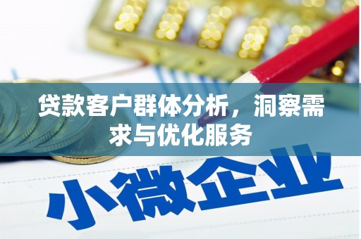 东台贷款客户群体分析，洞察需求与优化服务